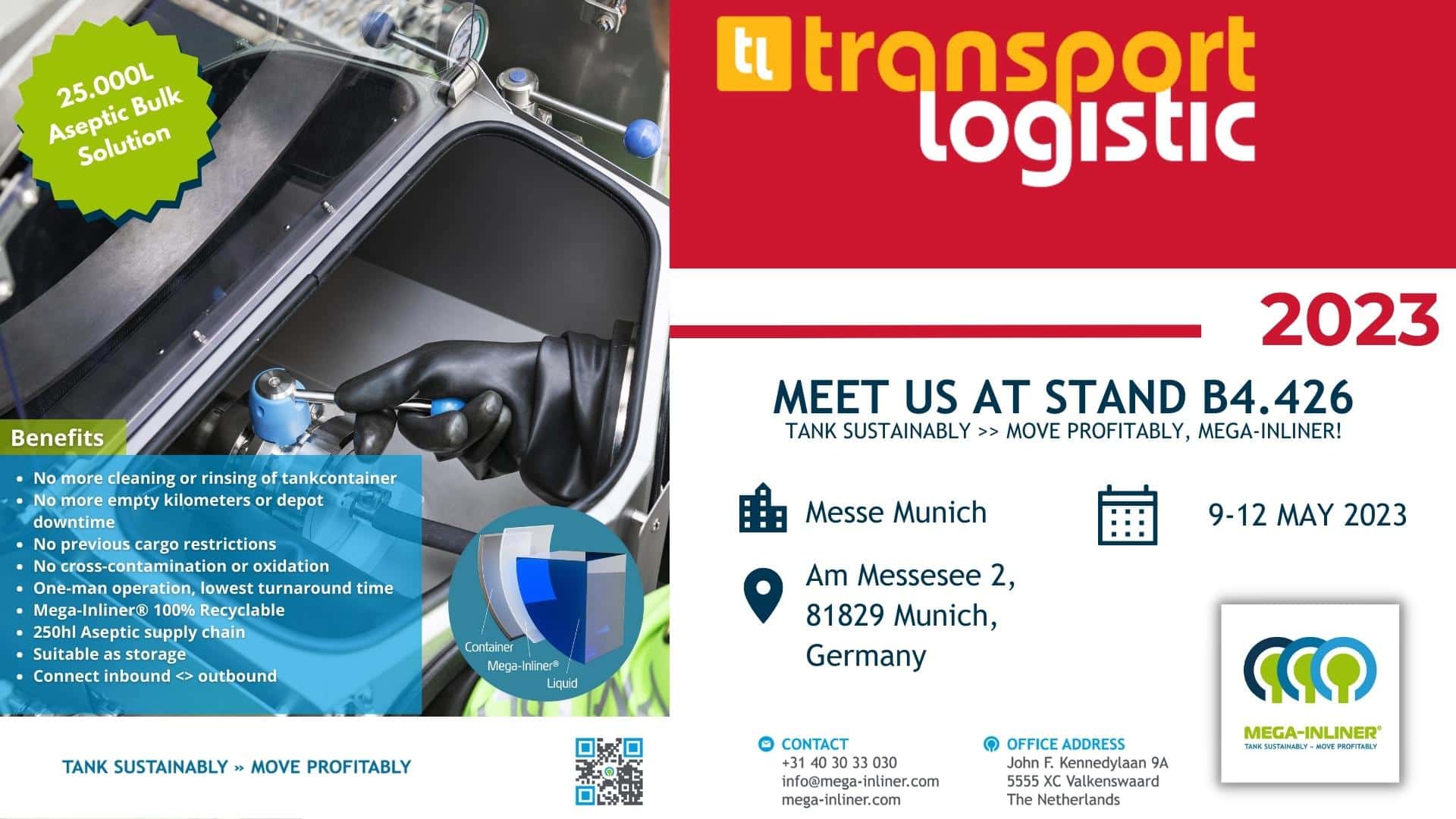 Meet Mega-Inliner at Transport & Logistics Trade Fair Munich - Mega-Inliner